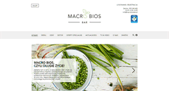 Desktop Screenshot of macrobiosbar.pl